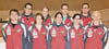 Medaillensegen für die LG Altstätten-Heerbrugg (hinten v. l.): Lars Färber, Julia Kaiser, Andreas Widmer und Ronny Graf. Vorne: Christof Eugster, Olivia Hofmann, Manuela Eugster, Ramona Eugster und Robert Duff. (Bild: pd)