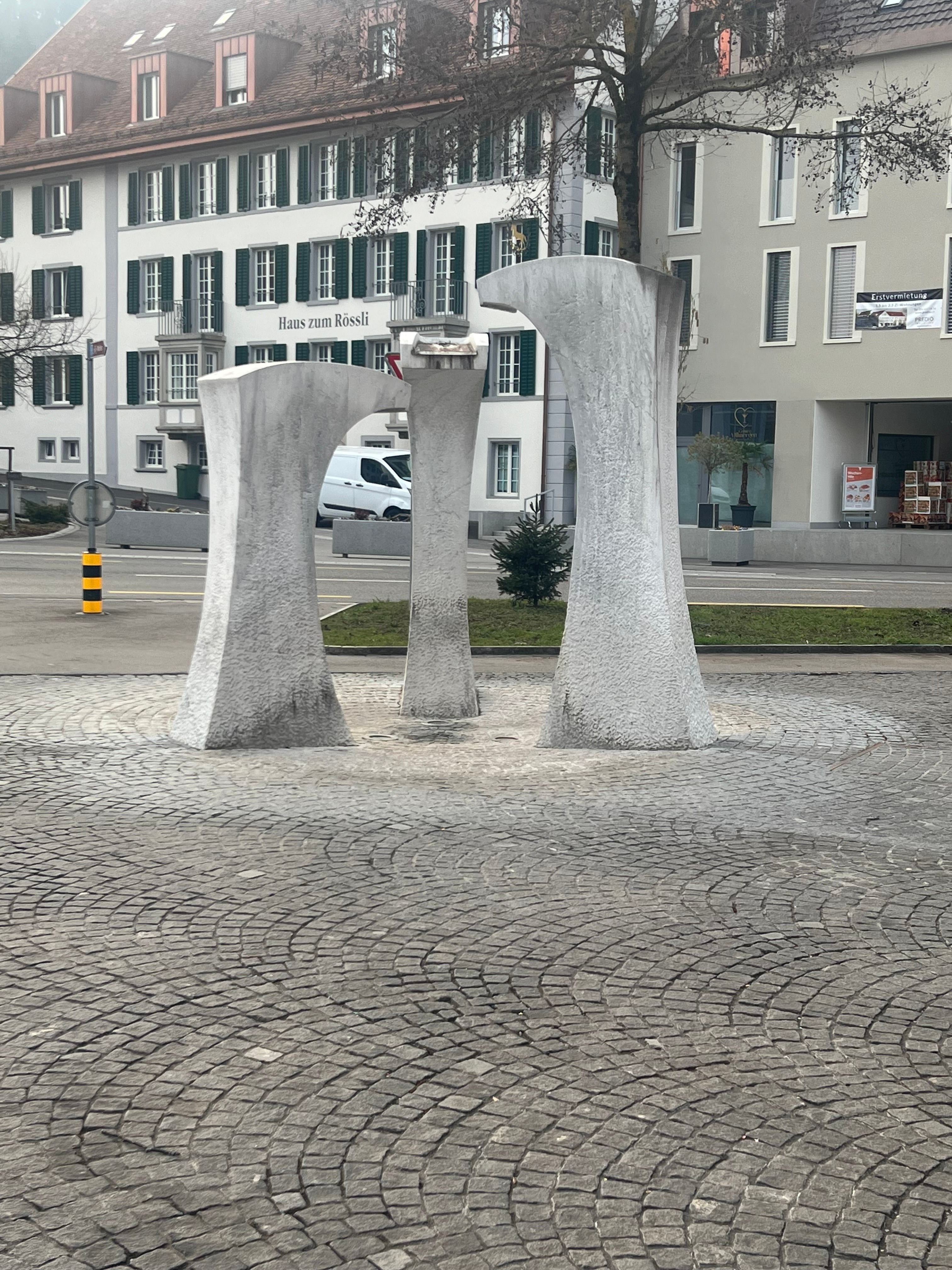 Dorfbrunnen Set H0 - Modelleisenbahn Zubehör Epoche I