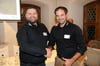 Der abtretende Präsident Patrick Frank (links) übergibt das Präsidium an Stefan von Rotz.