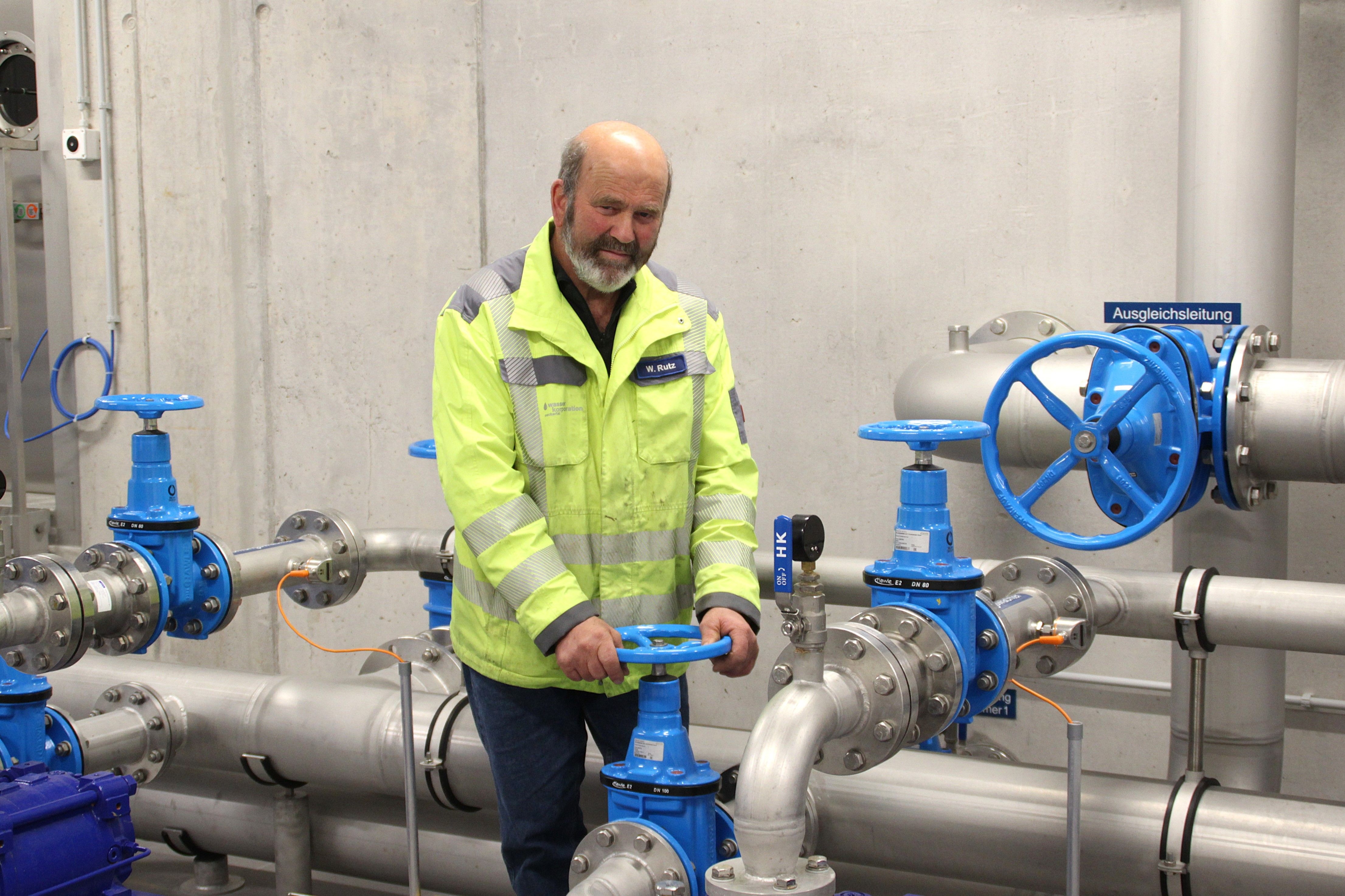 Neckertal: Werner Rutz hat 25 Jahre lang über die Wasserversorgung gewacht