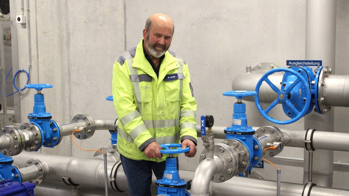Neckertal: Werner Rutz hat 25 Jahre lang über die Wasserversorgung gewacht