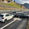 Eine Person wurde bei diesem Unfall leicht verletzt.