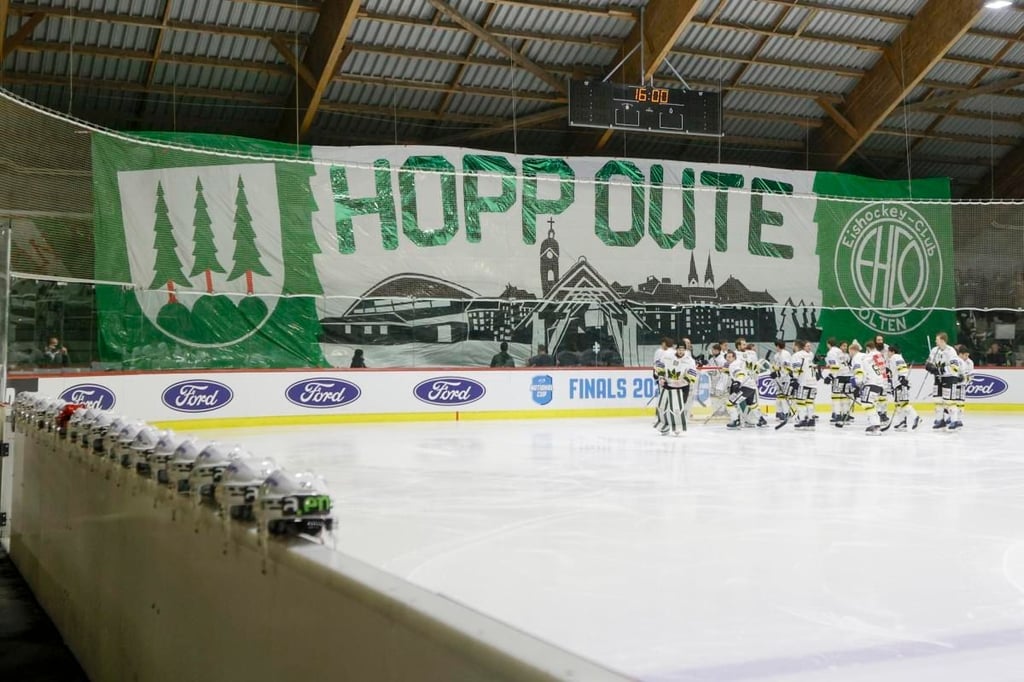 Fertig Schweizer Cup für den EHC Olten: Ein serbelndes Produkt wird begraben