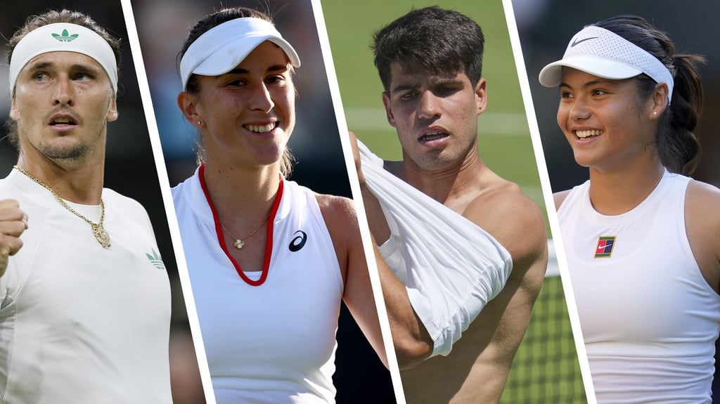 Tinder für Tennisstars: Bencic mit Zverev, Alcaraz mit Raducanu – viele neue Paare und ein paar Gehörnte