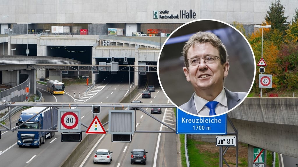 Trotz Volks-Nein: Bundesrat Rösti will Tunnelprojekte nochmals im Detail prüfen – auch die dritte Röhre in St.Gallen