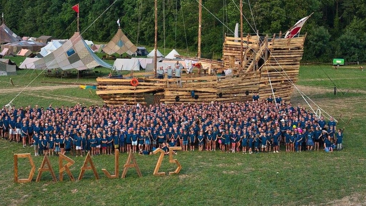 Cevi-Sommerlager Daraja 2025 in Gachnang