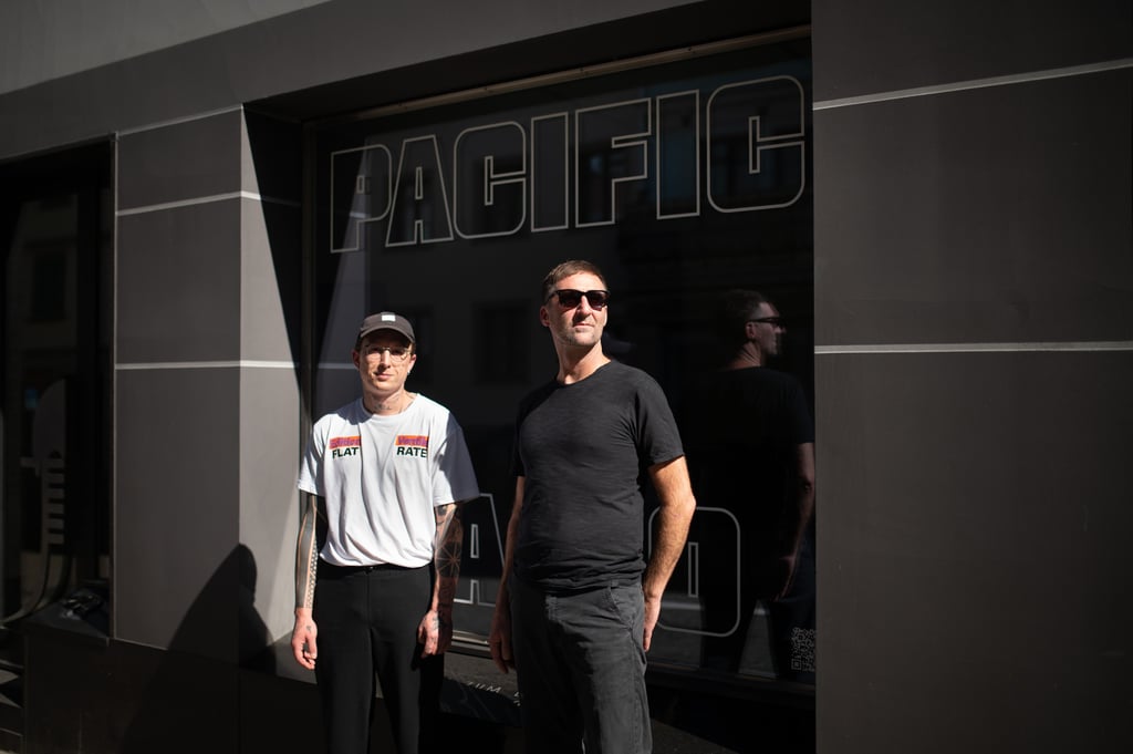 In den Weiten des Musikmeers tauchen: Das St.Galler Pacific Radio überträgt elektronische Klänge aufs Trottoir