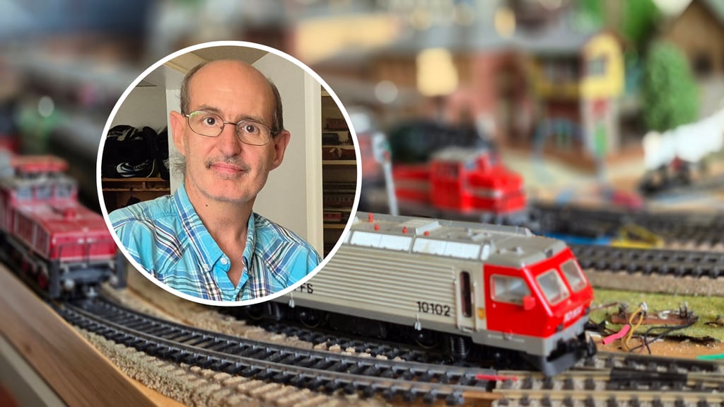 300'000 Franken für seine Bahn: St.Galler Modelleisenbahn-Sammler hängt seit vier Jahren Migros-Inserate auf