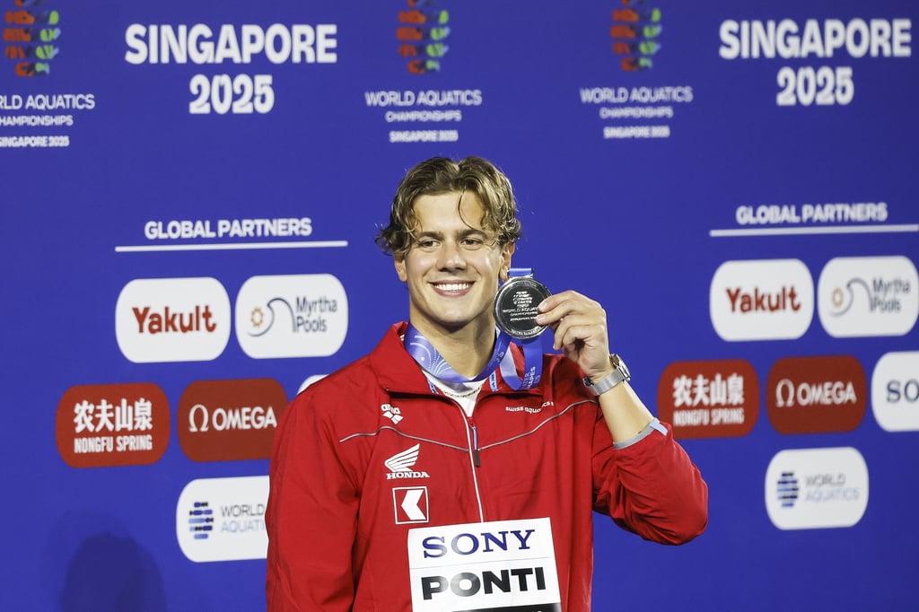 «Auf diese Körper bin ich neidisch»: Noè Ponti verzückt die Schwimm-Welt an der WM