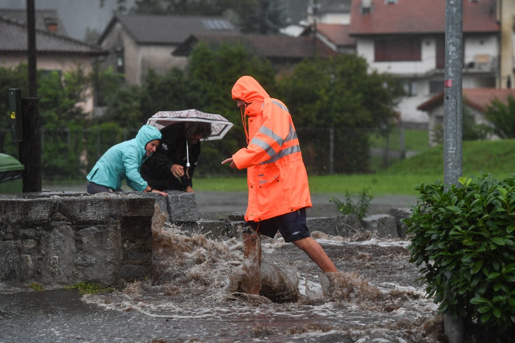Regenwalze zieht über die Schweiz: In diesen Gebieten ist die Unwetter-Gefahr am grössten