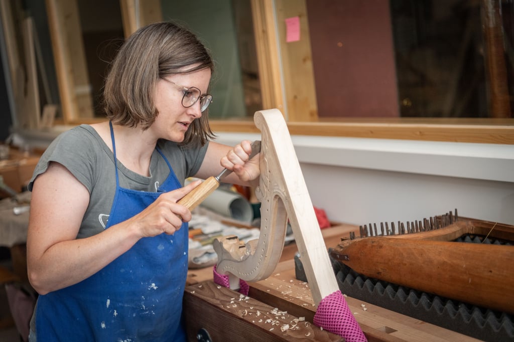 Ob Harfe, Orgel oder Zink: Hier werden immaterielles Kulturgut und Handwerk erhalten