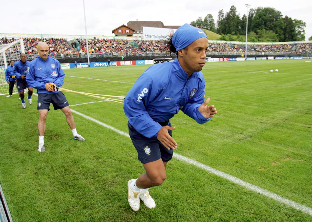 Ronaldinho und seine brasilianischen Freunde spielen in der Swisspor-Arena