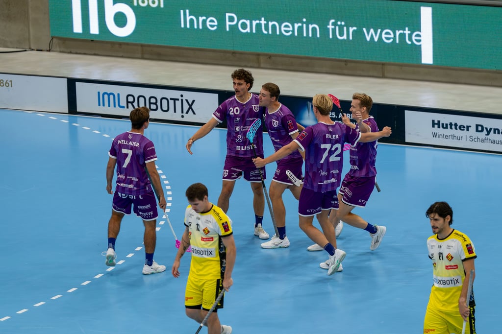 Derbysieg zum Auftakt: Floorball Thurgau lässt in Winterthur sein Potenzial aufblitzen