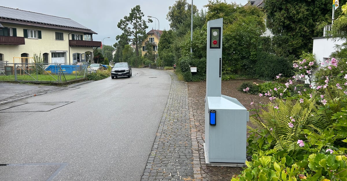 Fake speed camera in Münchwilen: Residents get it back