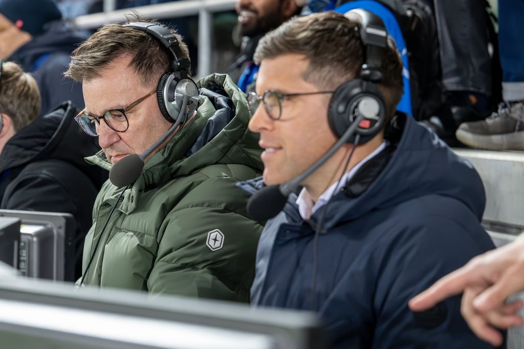 Reden auf Knopfdruck: Warum Benjamin Huggel nur spricht, wenn Sascha Ruefer es will