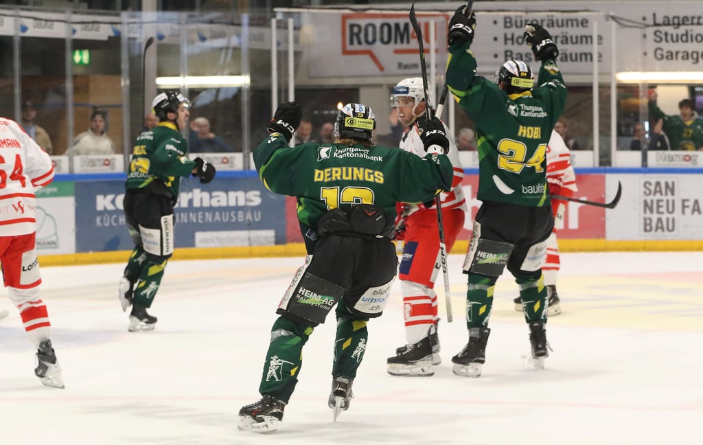4:1 gegen Visp: HC Thurgau auch für den Meister zu stark