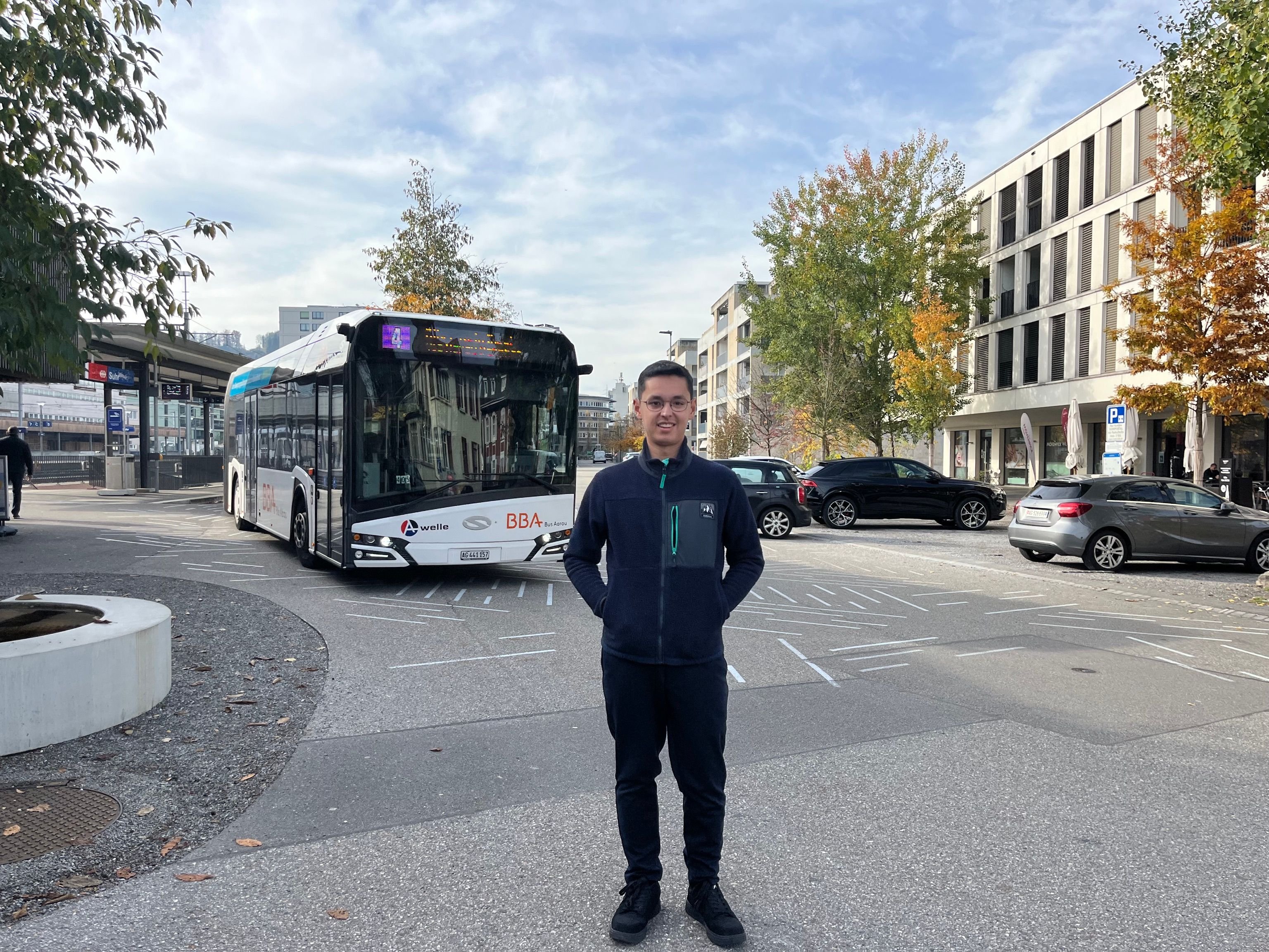 Aargau influencer walks all BBA bus lines
