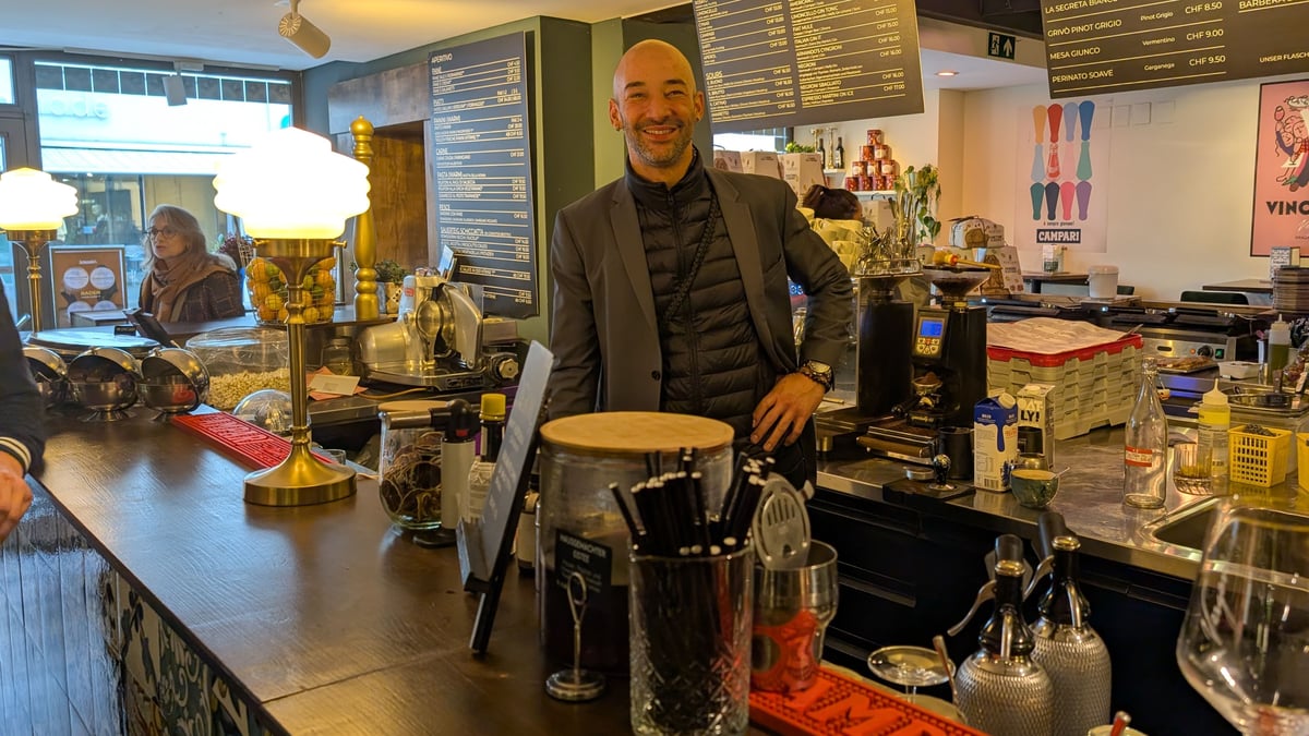 Baden's successful bar has doubled its size - | and invested heavily