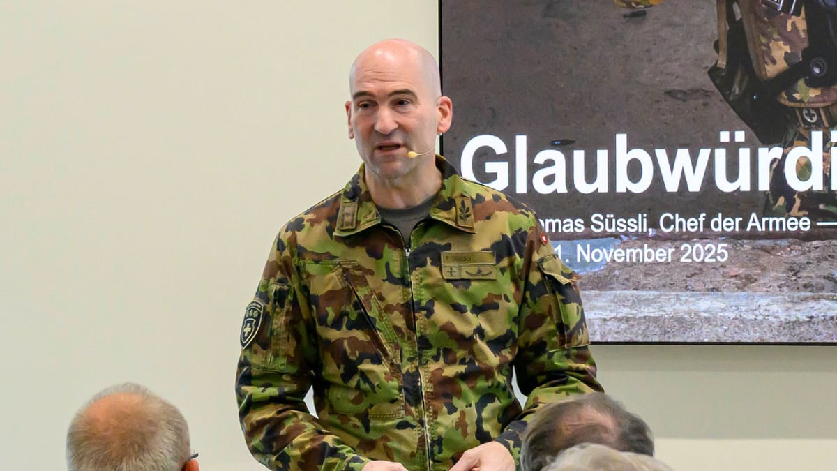 Dialog mit dem Chef der Armee: Thomas Süssli in Zuchwil