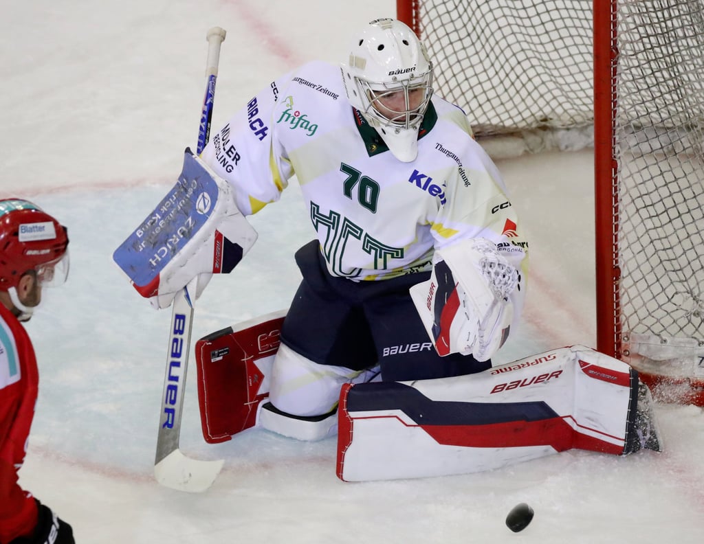 Dank Effizienz und Goalie Huet: HC Thurgau feiert in Visp einen schmeichelhaften 3:0-Auswärtssieg