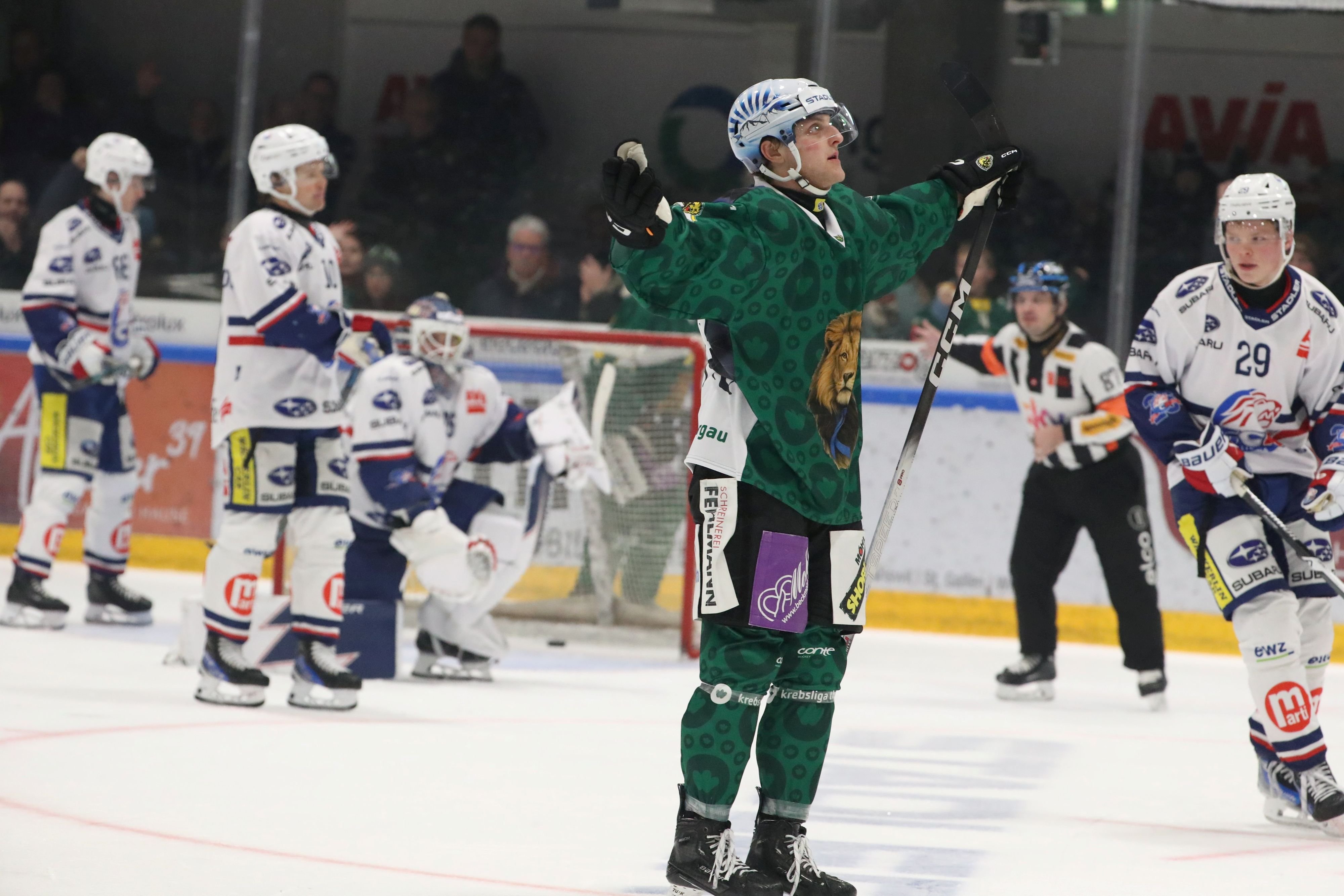 Fourth win against GCK Lions: League leaders HC Thurgau celebrate a 4-3 ...