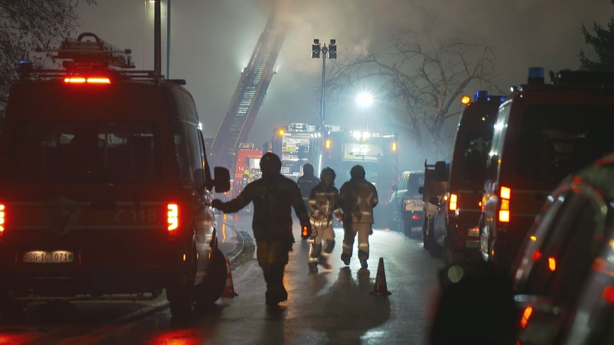 Lutzenberg: Semi-detached house completely destroyed by fire