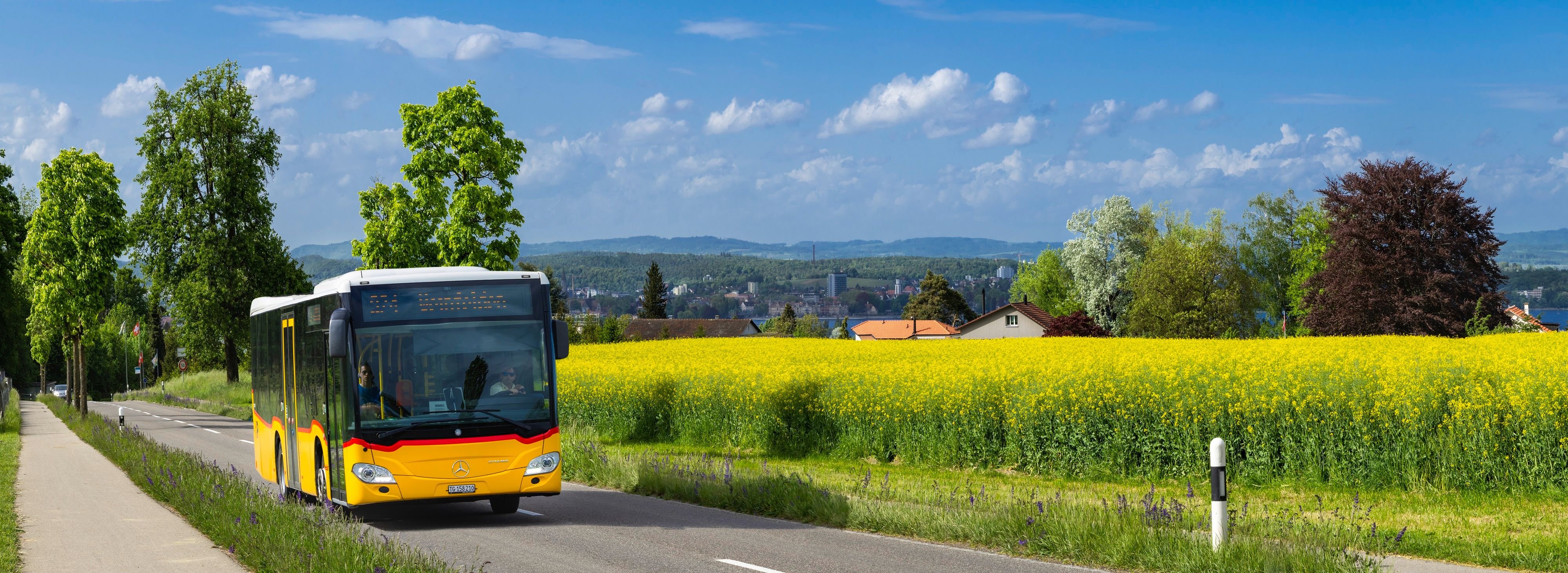 Timetable change: More PostBus connections in Thurgau on weekends