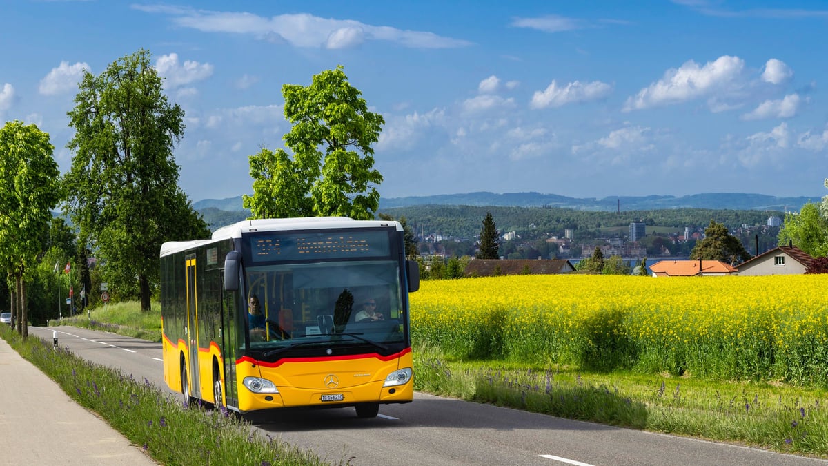 Timetable change: More PostBus connections in Thurgau on weekends