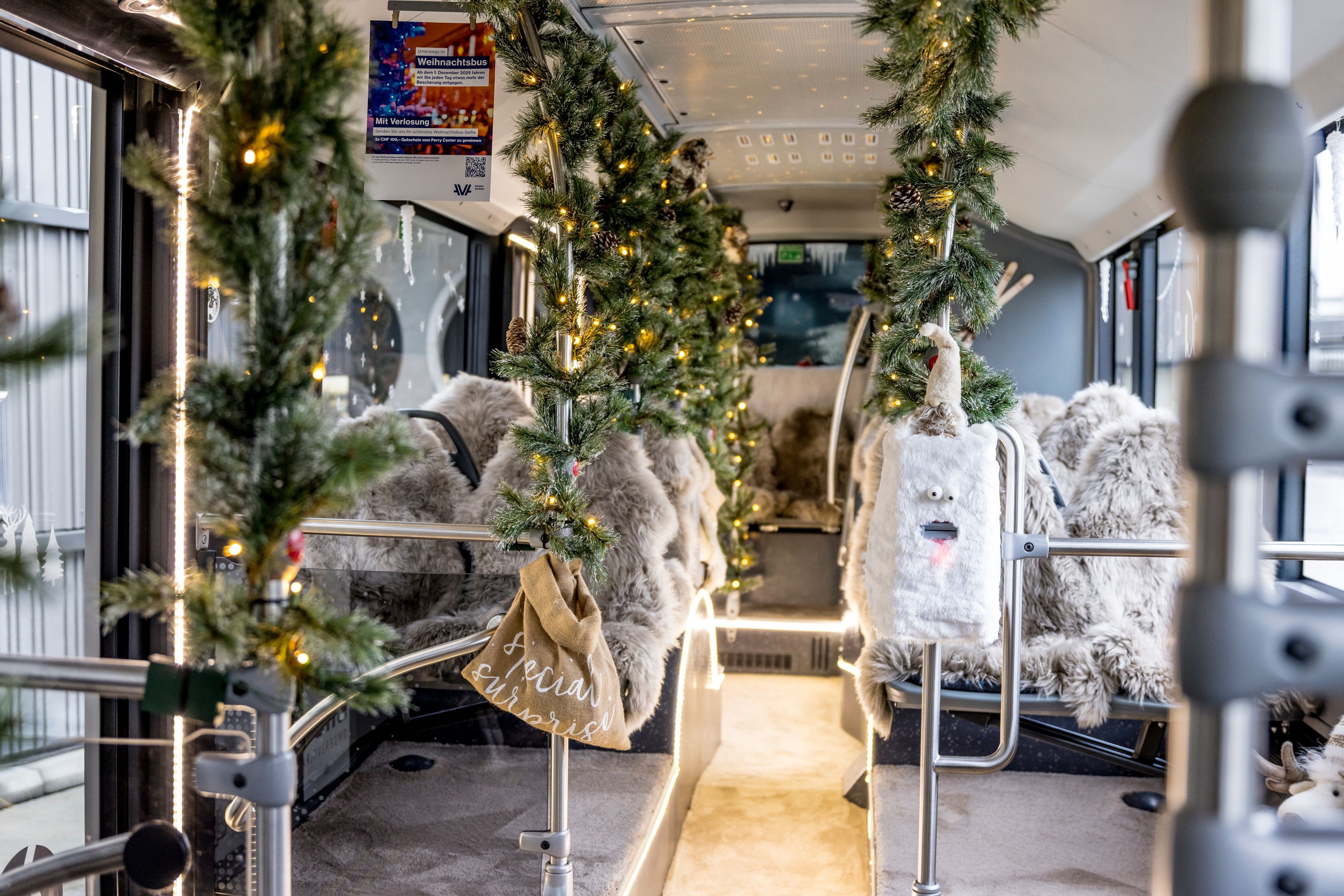 Zofingen: Christmas bus brings Advent spirit