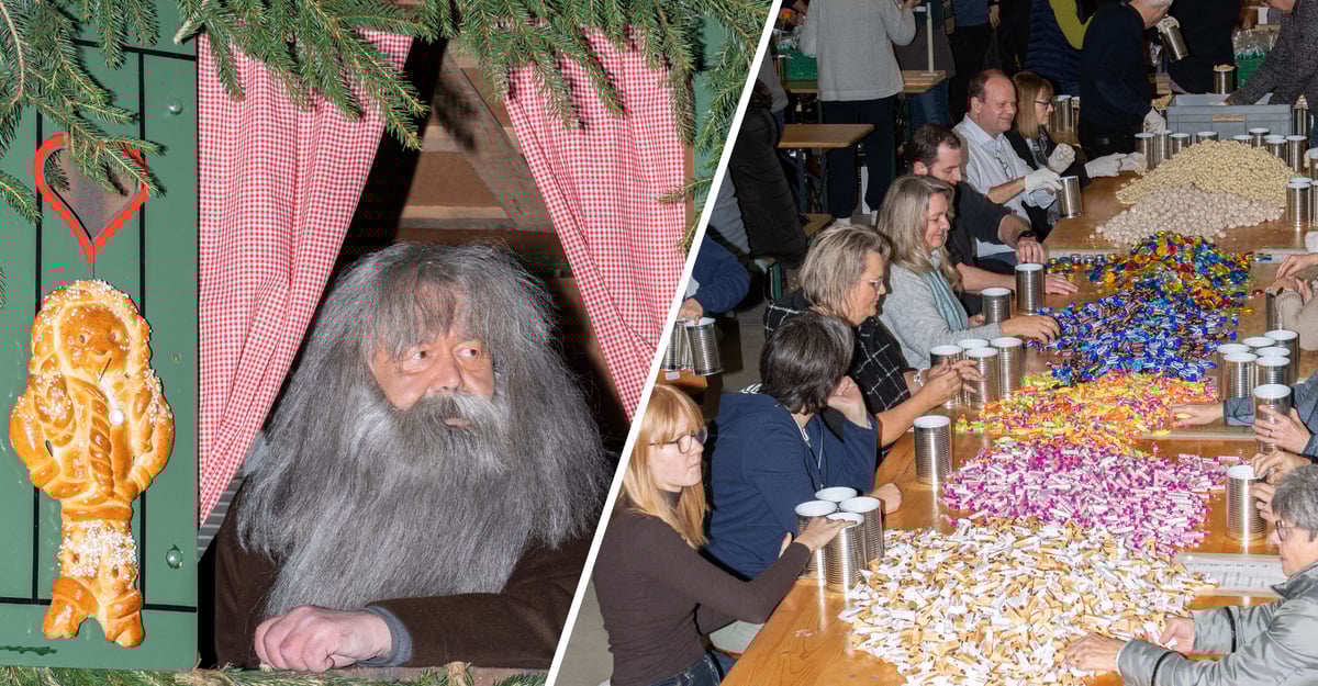 St. Nicholas parade in Frauenfeld: St. Nicholas Society distributes bags ...