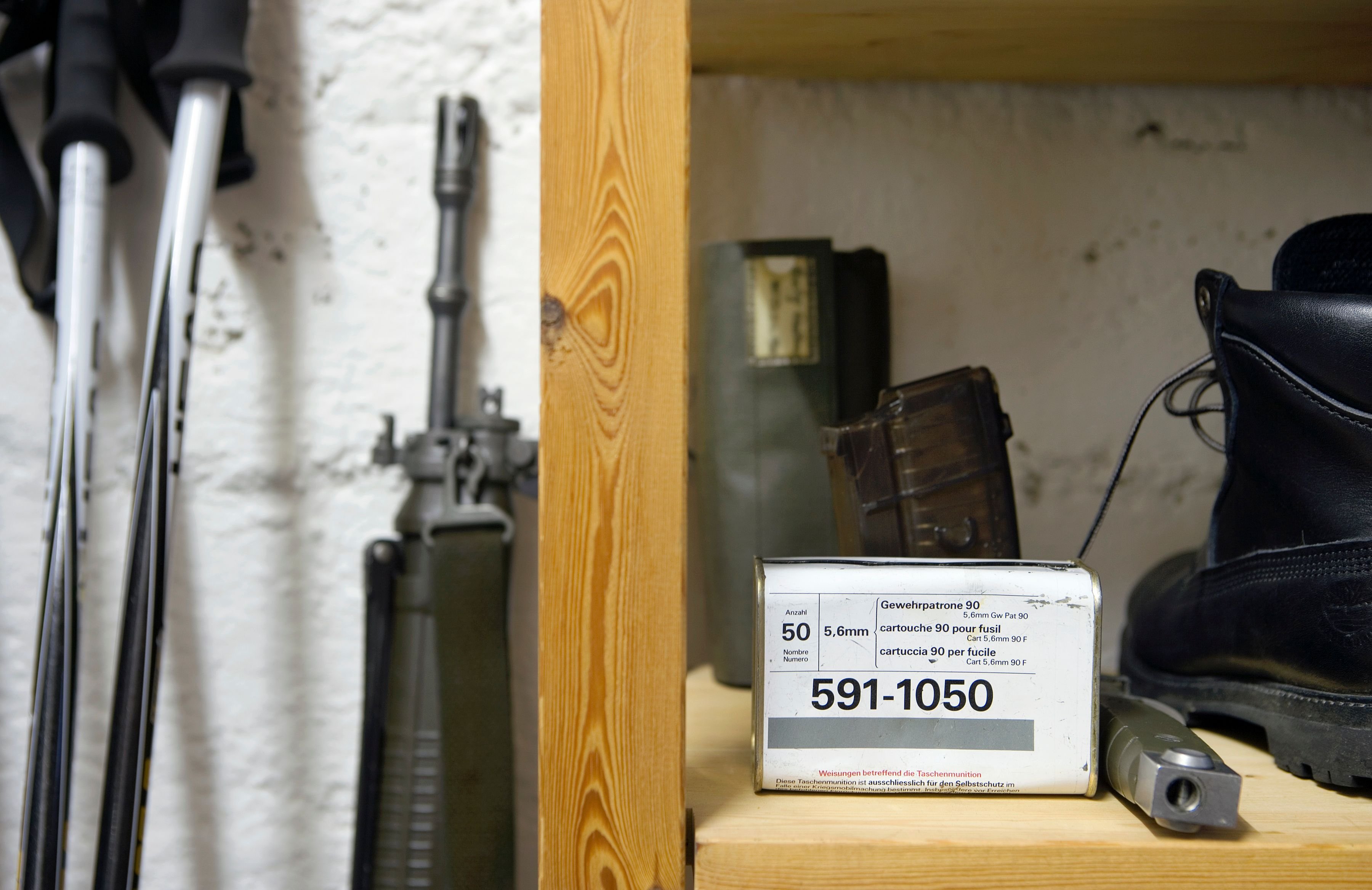 SVP initiative fails: No ammunition for home use