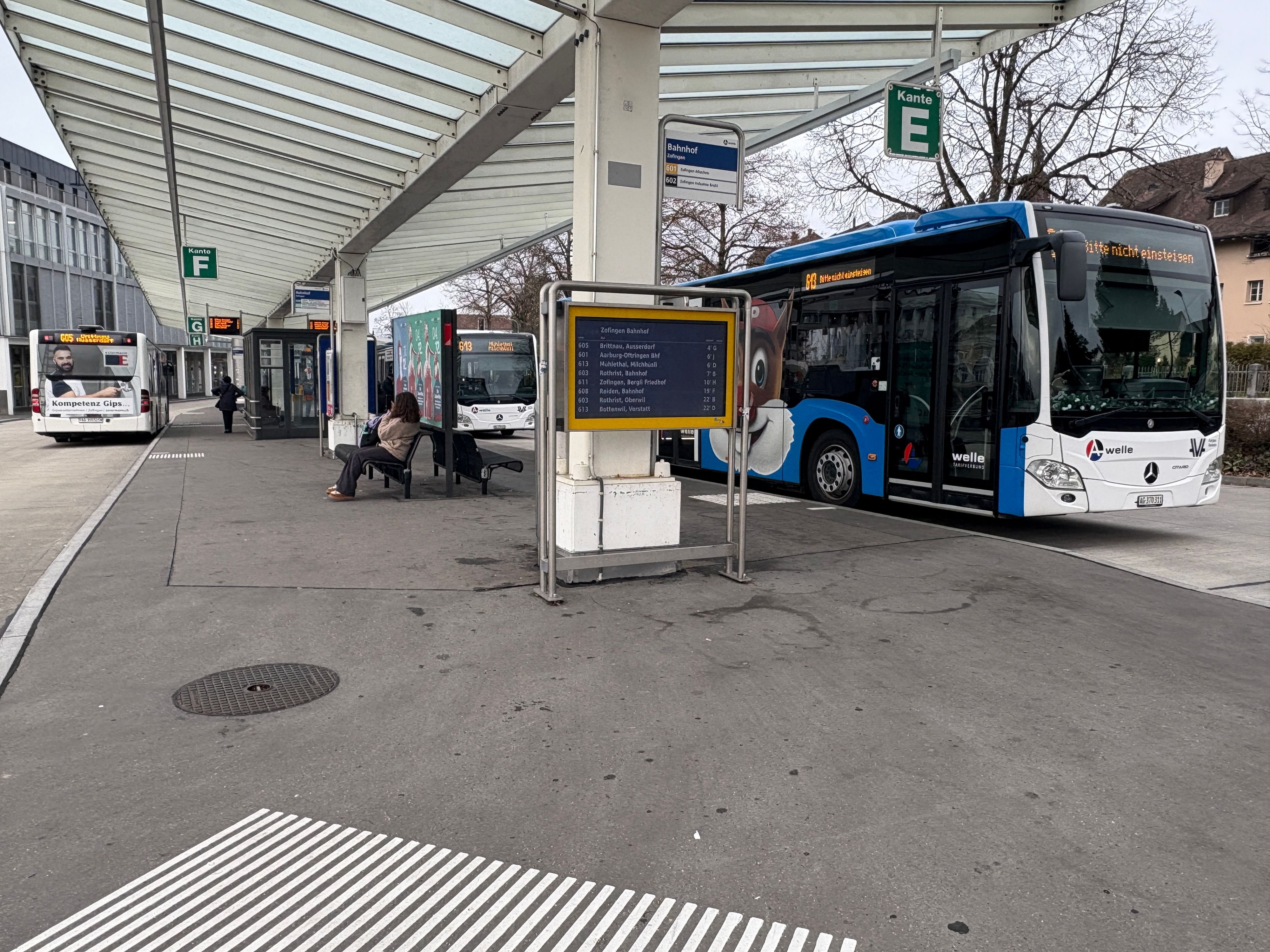 Zofingen/Reiden: Bus routes are being partially expanded