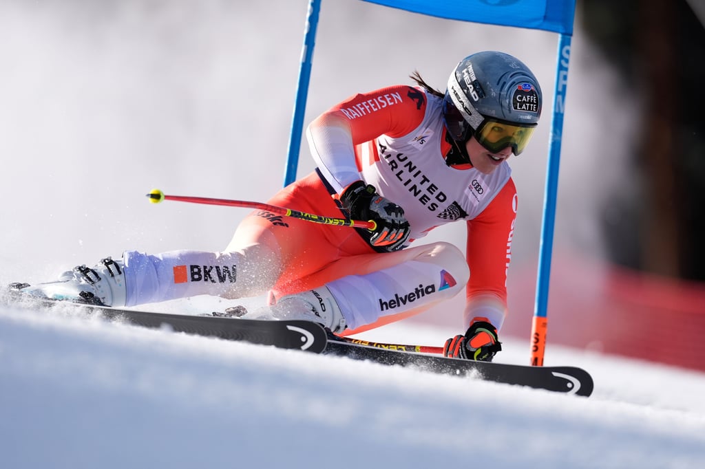 Erneut das Podest verpasst: Camille Rast fährt beim Riesenslalom zum zweiten Mal am Wochenende auf Platz vier
