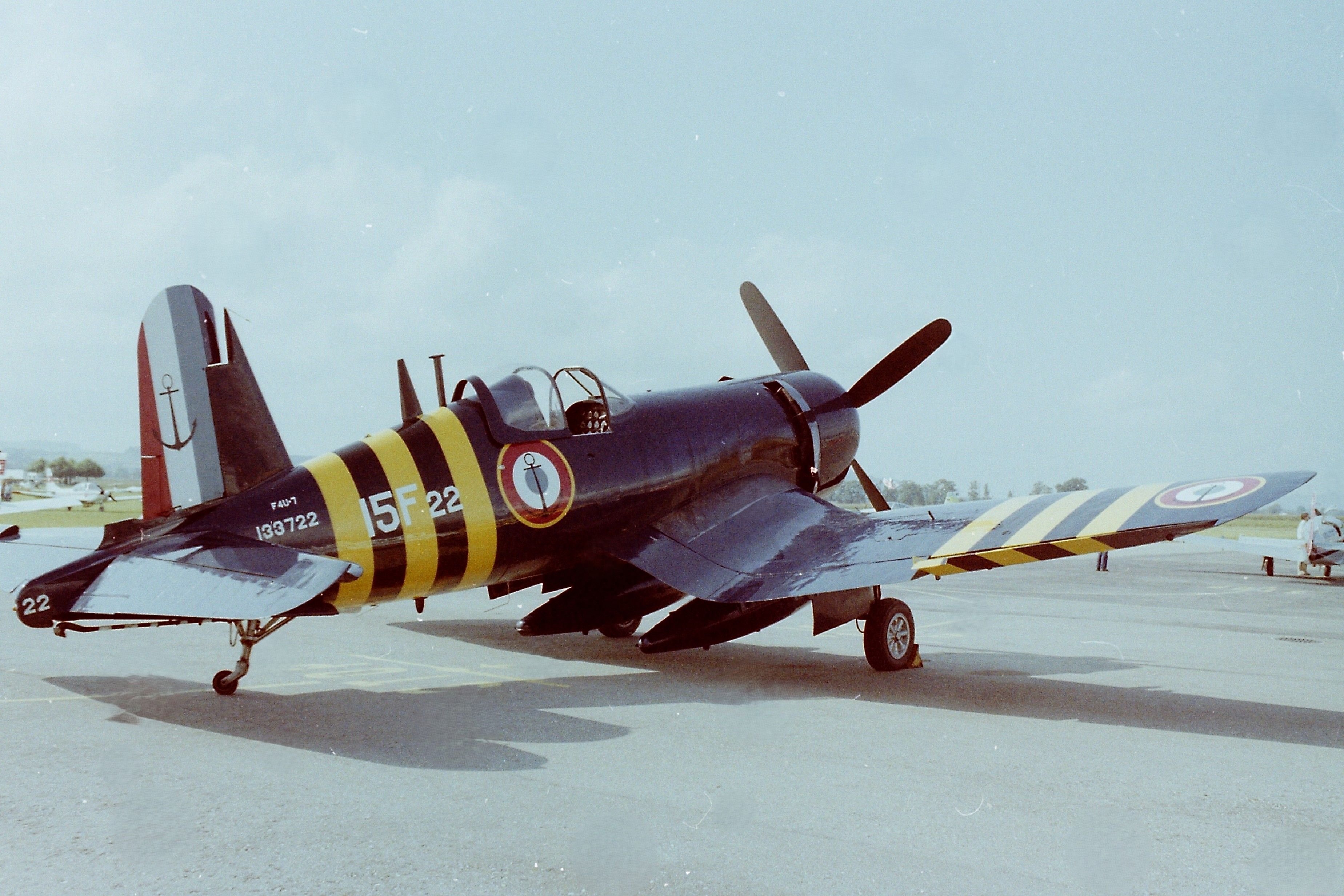 Flugmeeting-Grenchen-1982-Als-historische-US-Marineflieger-ber-der-Witi-kreisten