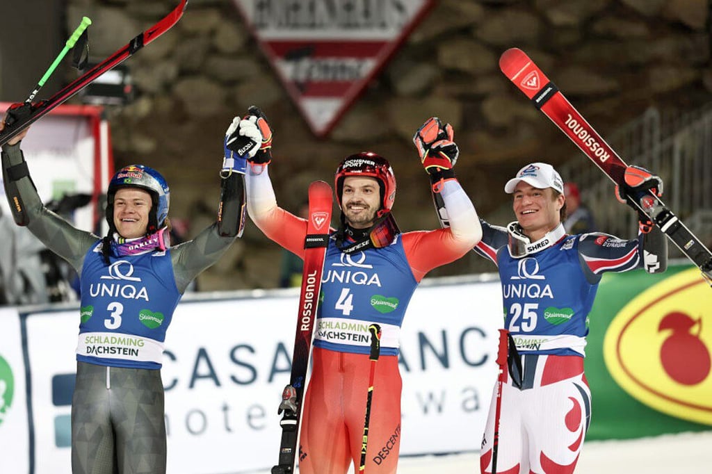 Loïc Meillard tanzt über das Eis – und Kristoffersen nervt sich einmal mehr