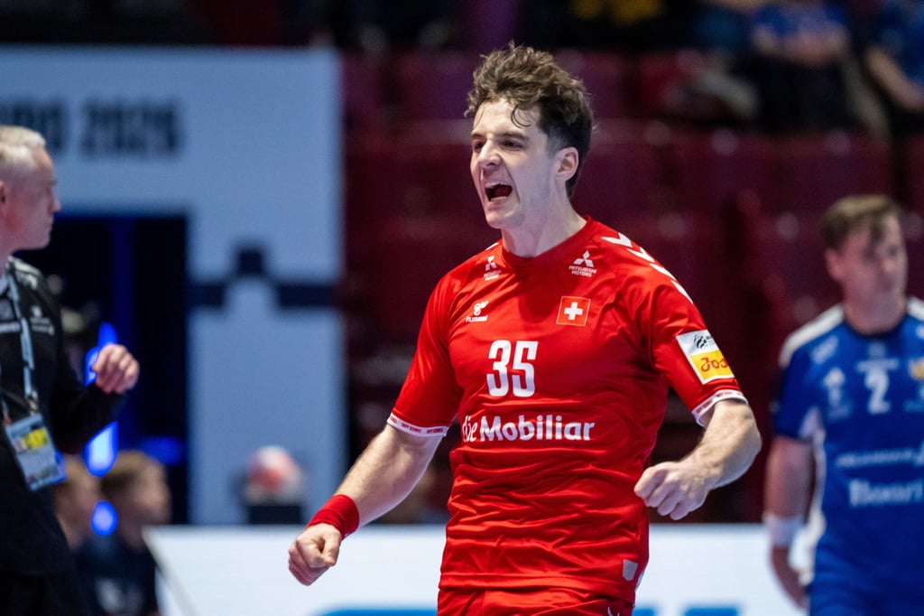 Totalen Coup wieder nur knapp verpasst: Schweizer Handballer knöpfen Medaillenanwärter Island einen Punkt ab