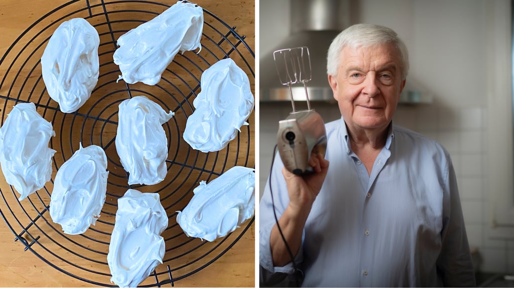 Süss und zart wie ein flüchtiger Kuss: So lassen sich Meringues daheim zubereiten