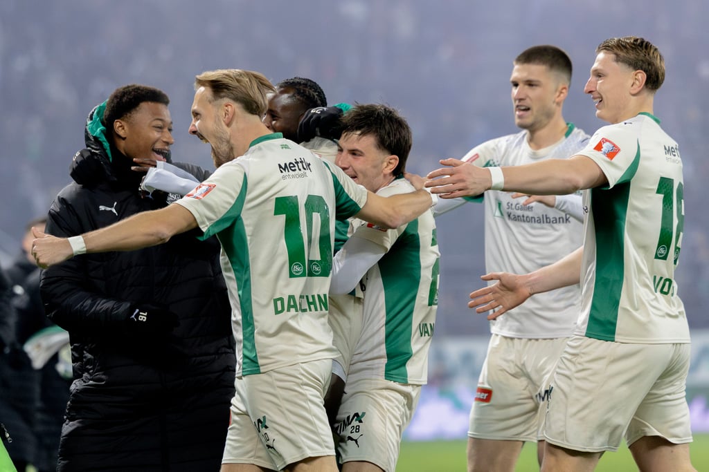 Boukhalfa schiesst die Espen ins Glück und St.Gallen steht im Cup-Halbfinal