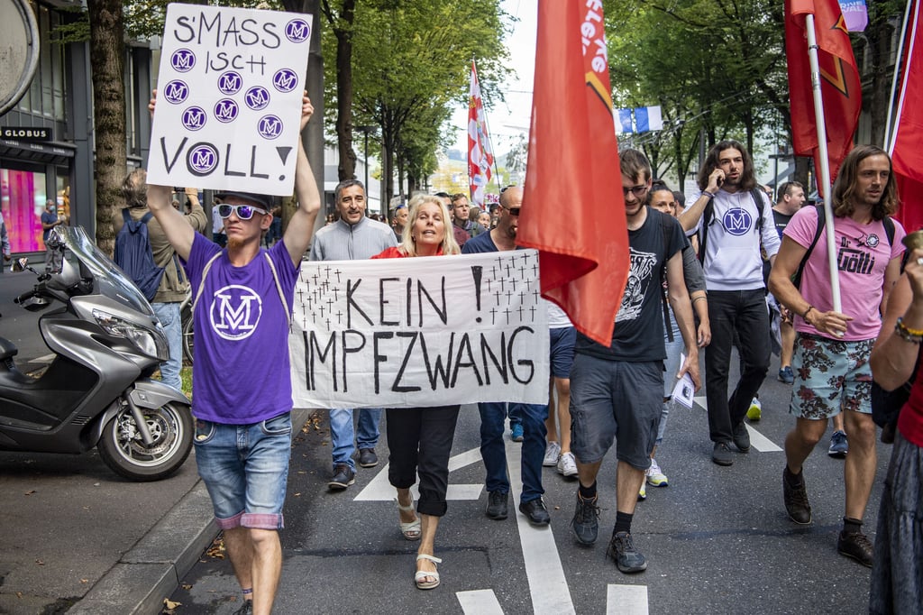 St.Galler Stadtpolizei bewilligt zwei Demos von Impfskeptikern – die Gegenseite protestiert ebenfalls