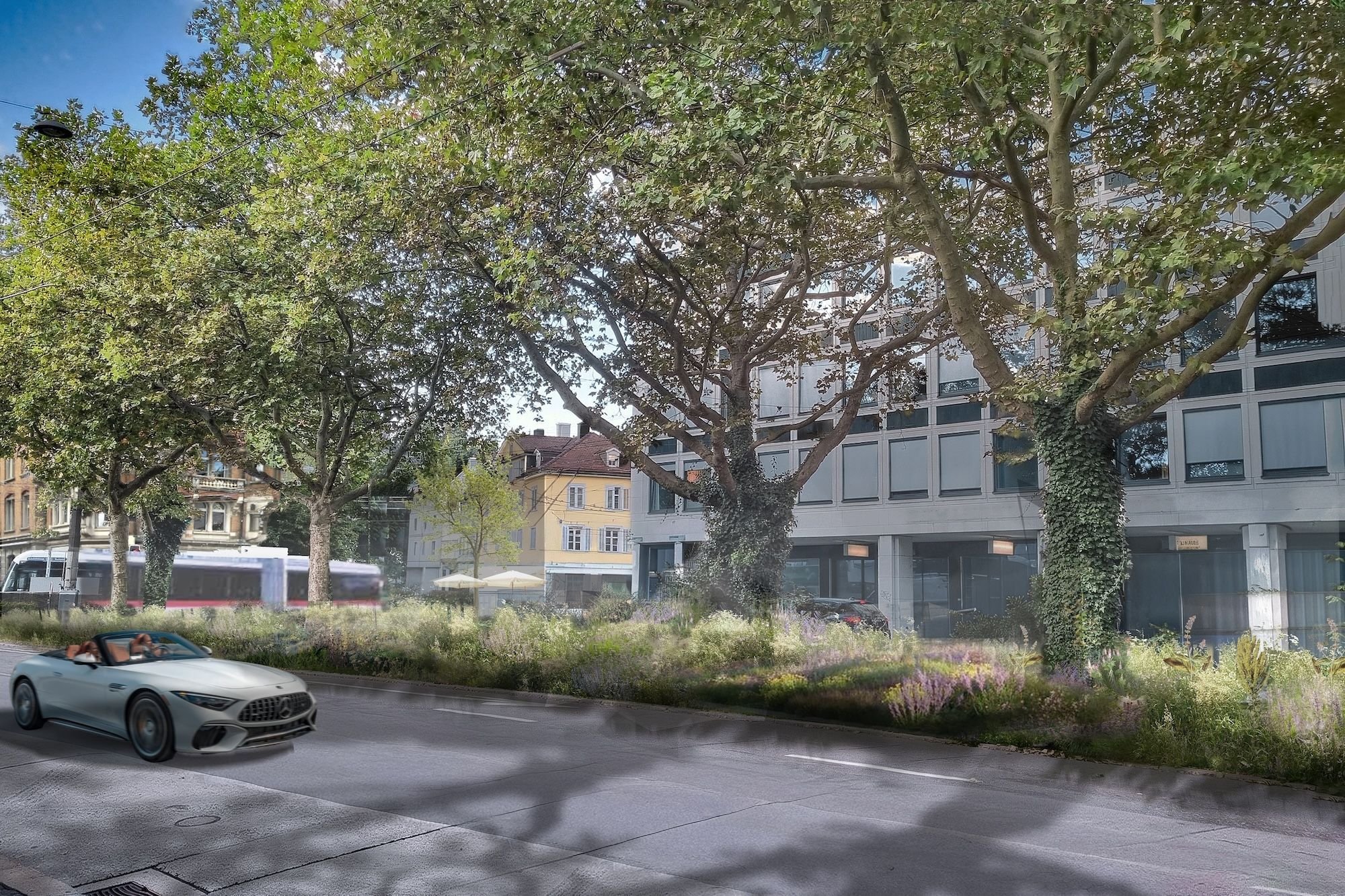 -Wir-bedauern-das-sehr-Beim-Schibenertor-gibt-es-k-nftig-Parkpl-tze-f-r-T-ffs-statt-einer-gr-nen-Insel