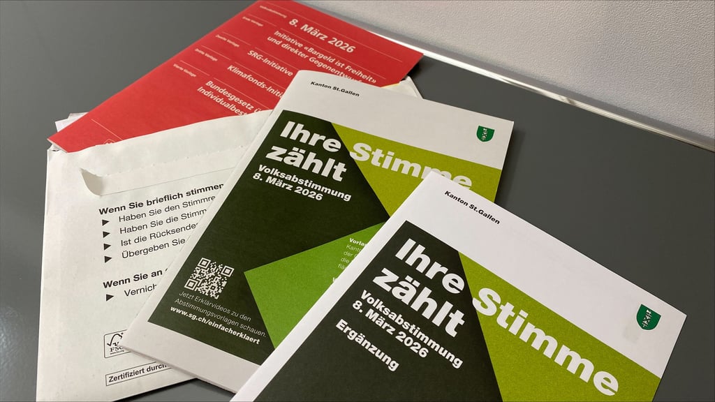 Panne beim Abstimmungsbüchlein in St.Gallen: Wil-West-Gegner ärgern sich